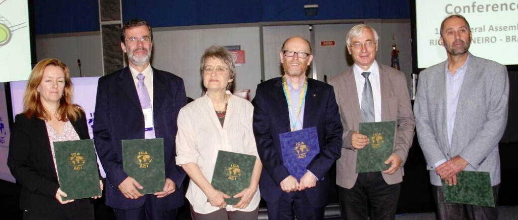 Recipients of ICA Awards at ICC2015