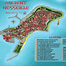 A panoramic map of antique Nessebar