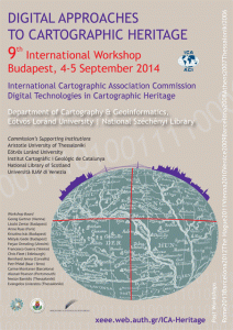 Invitation to the 9th International Workshop on Digital Approaches to Cartographic Heritage